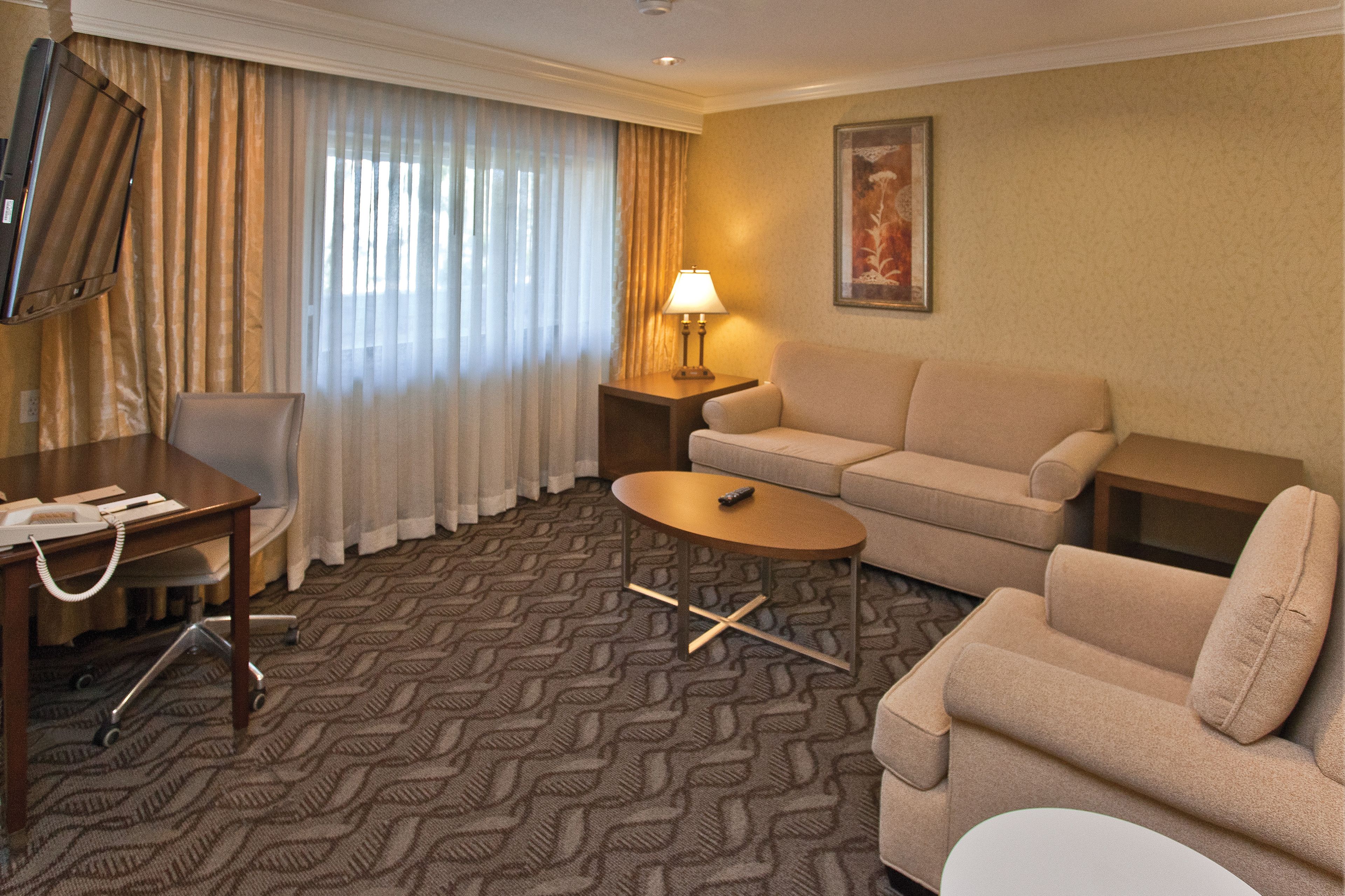 suite, 1 king bed, non smoking | hypo-allergenic bedding, in-room safe, desk, blackout curtains