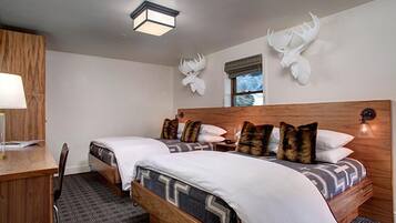 Superior Room, 2 Double Beds | Premium bedding, desk, iron/ironing board, free cribs/infant beds