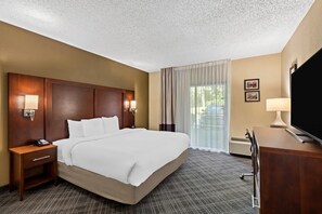 Premium bedding, pillow-top beds, desk, laptop workspace - Comfort Inn Roswell-Dunwoody (Roswell)