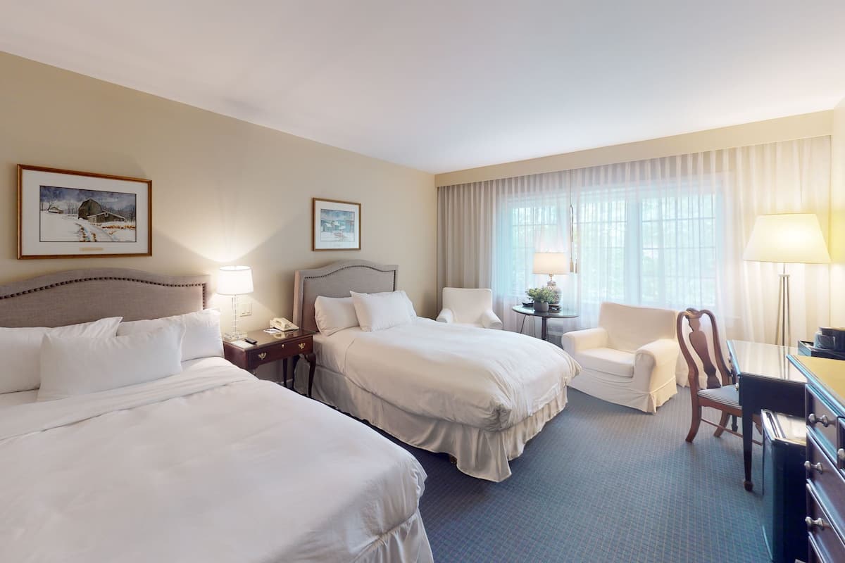 Luxury Room, 2 Queen Beds | Frette Italian sheets, premium bedding, down duvets, in-room safe