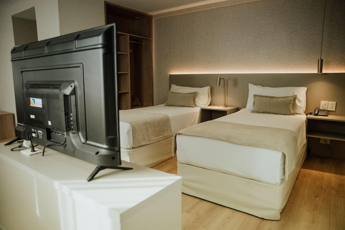 Premium bedding, minibar, in-room safe, desk