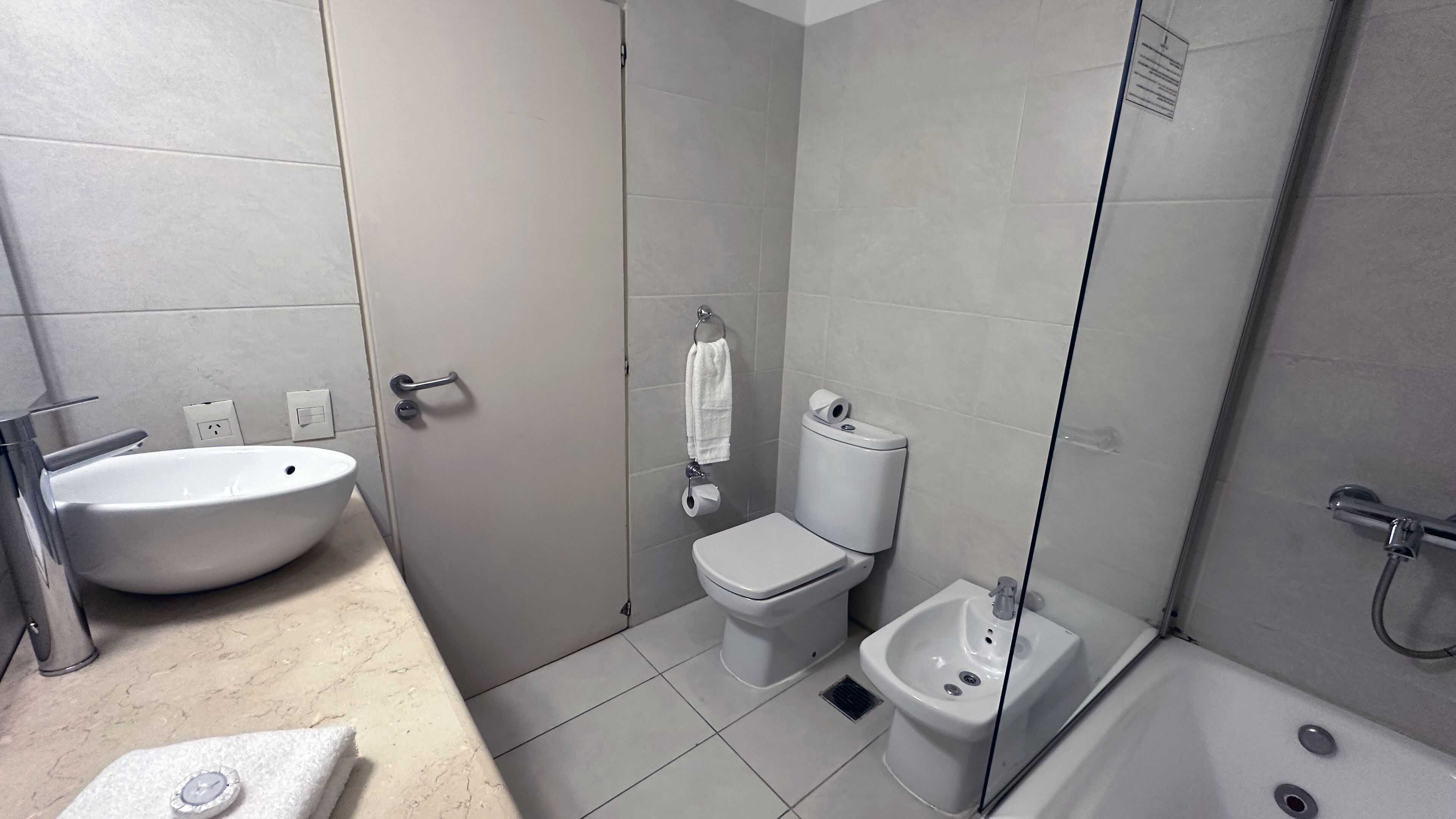 standard triple room | bathroom | bathtub, deep-soaking bathtub, eco-friendly toiletries, hair dryer