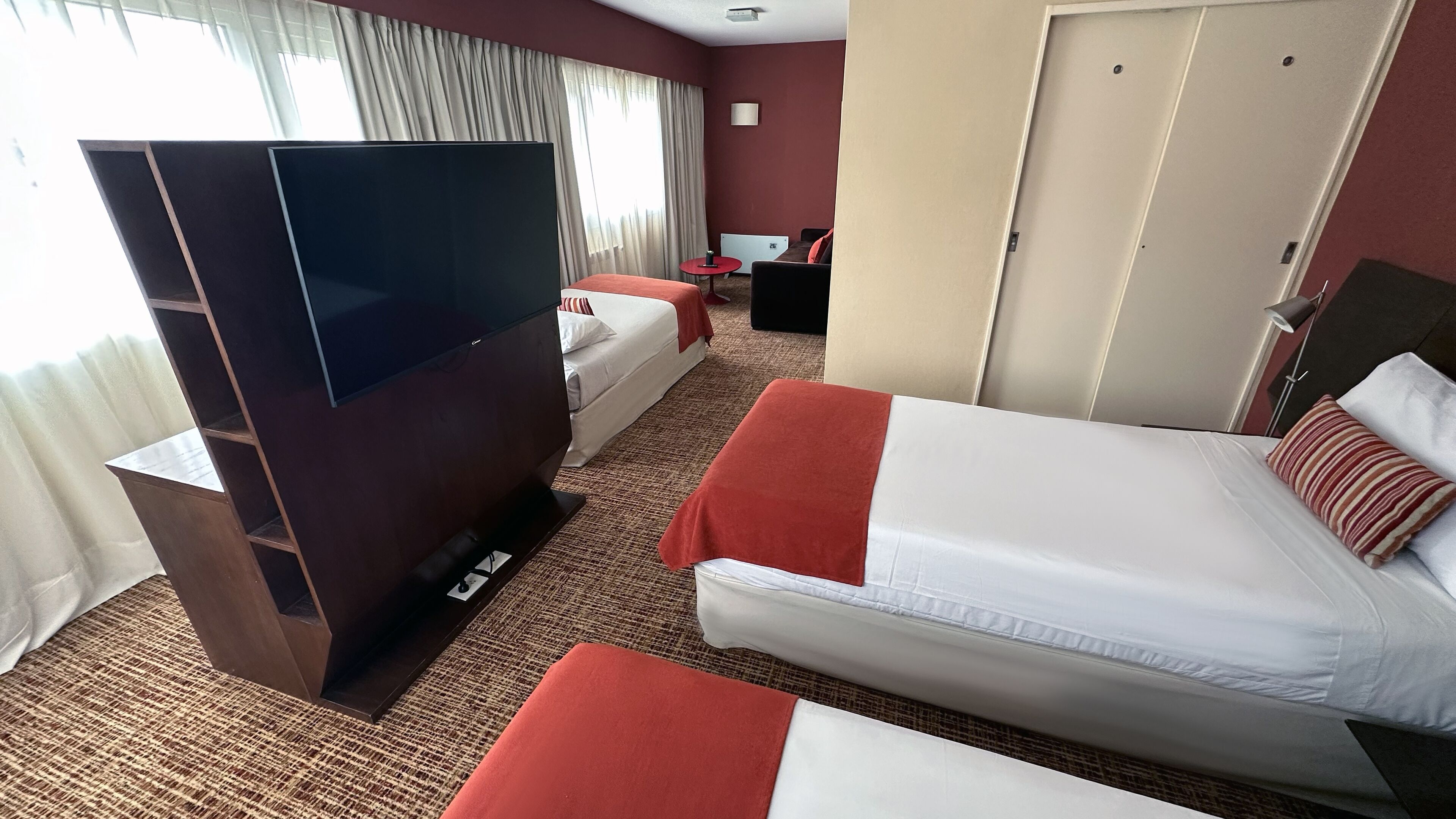 standard triple room | view from room