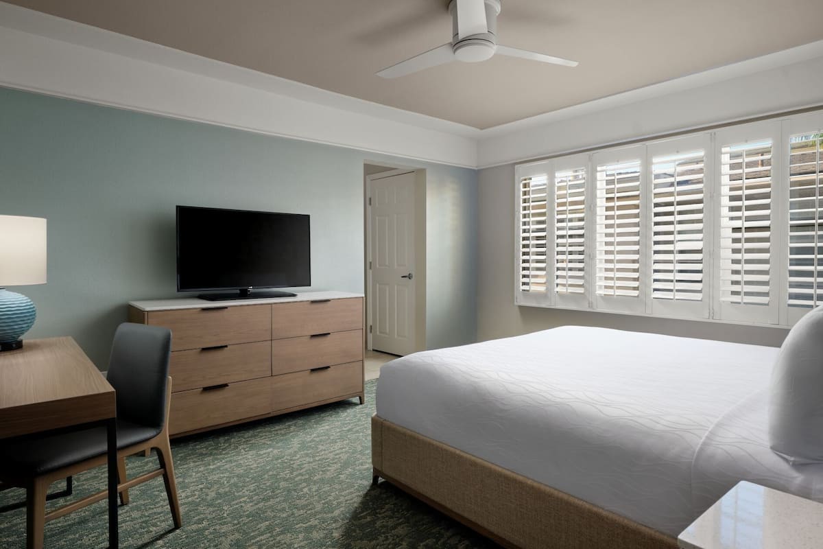 Desk, blackout drapes, iron/ironing board, cribs/infant beds