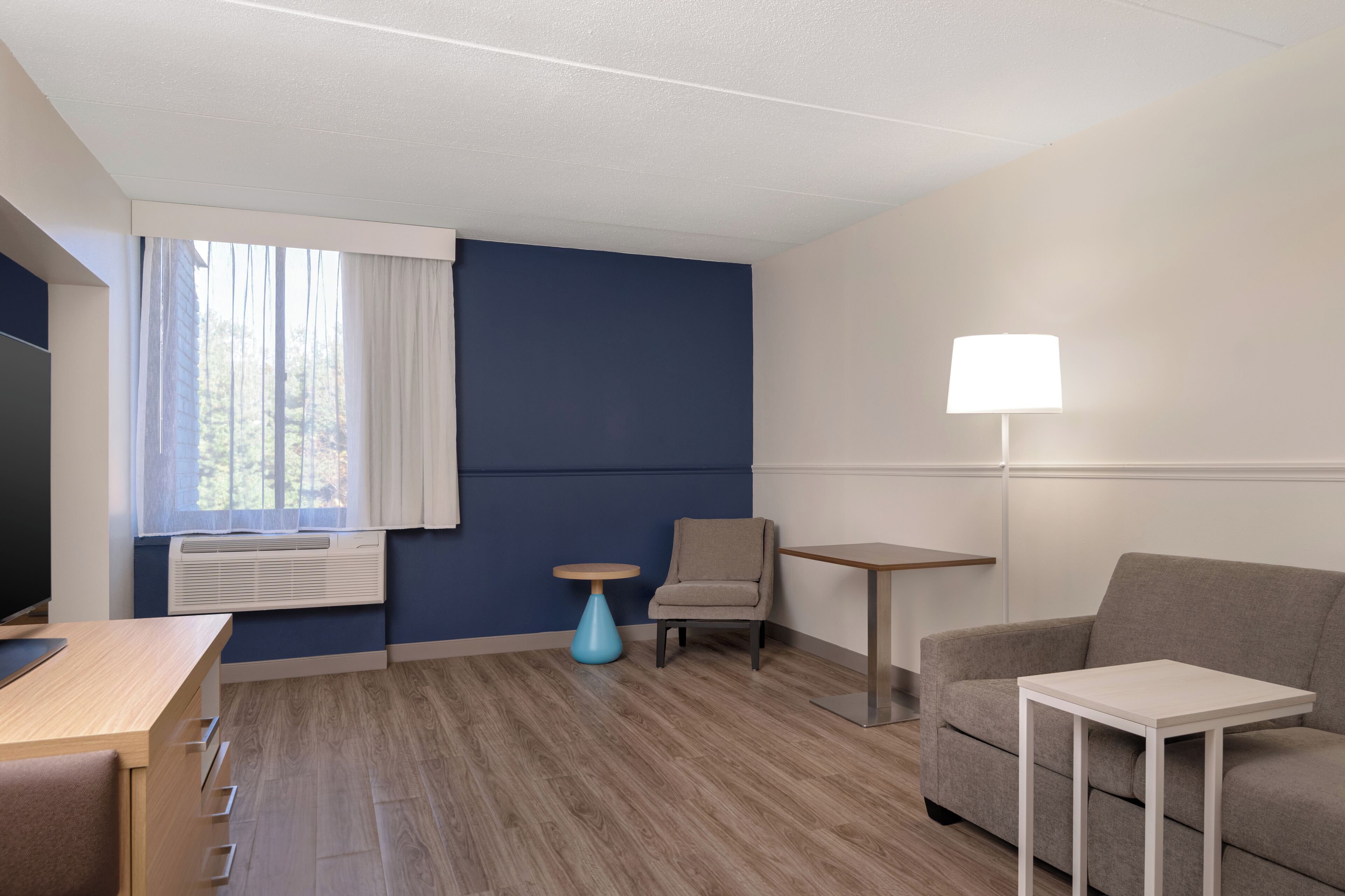 Suite, 1 cama King size | Escritorio, espacio para trabajar con laptop y insonorización 