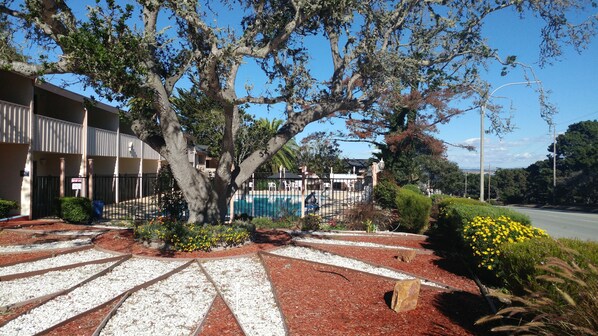 Fassade der Unterkunft