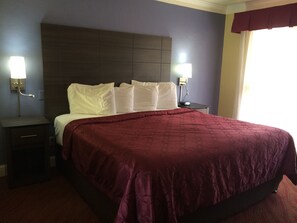 Room, 1 King Bed, Non Smoking (No A/C) | Desk, iron/ironing board, rollaway beds, free WiFi