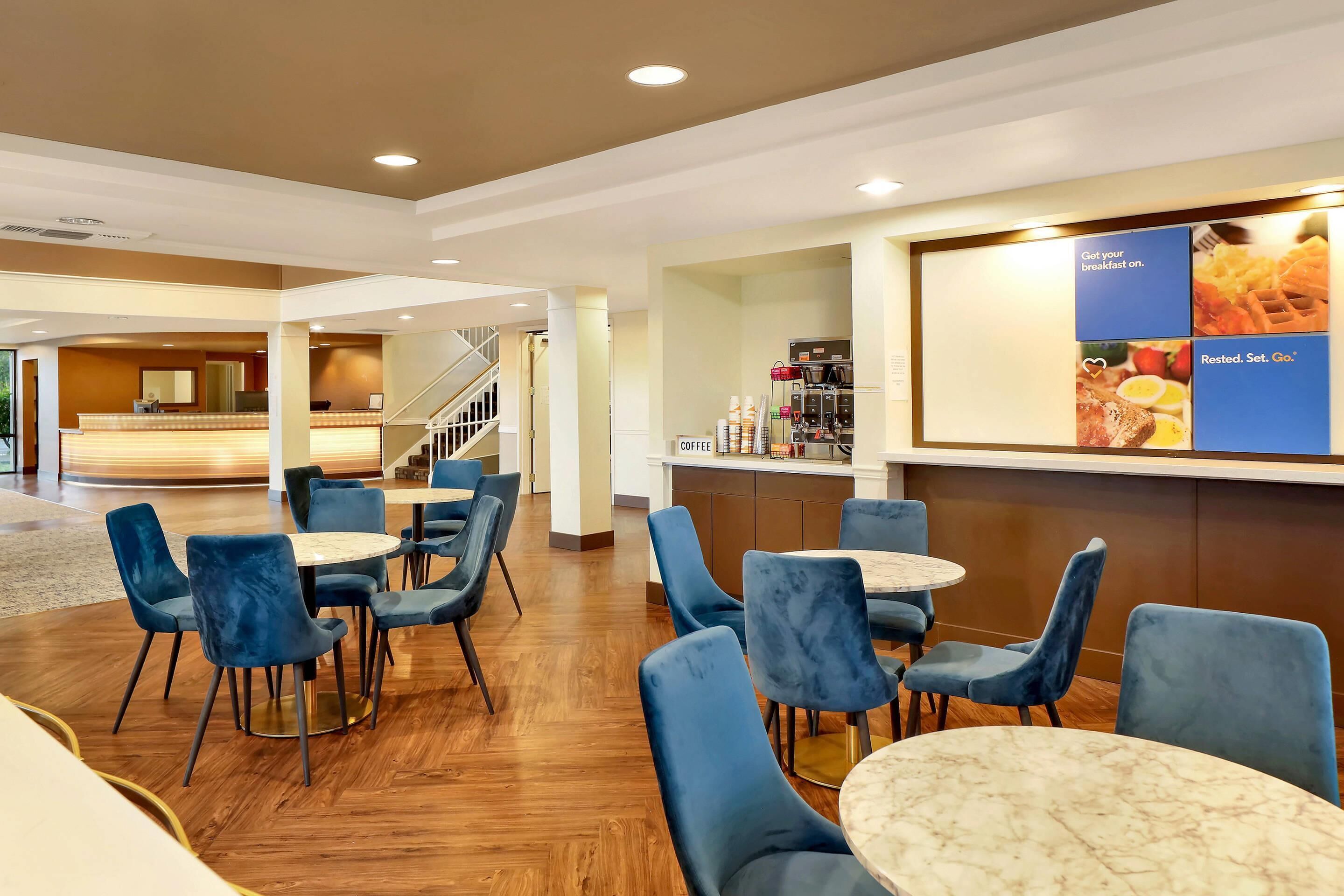 Free daily full breakfast