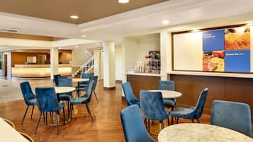 Free daily full breakfast