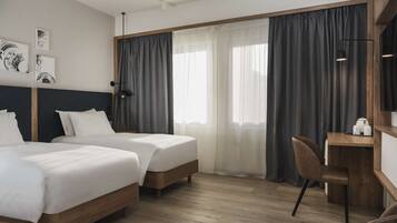Chambre avec lits jumeaux