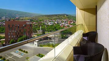 Premium-Zimmer, 2 Einzelbetten, Balkon | Ausblick vom Zimmer