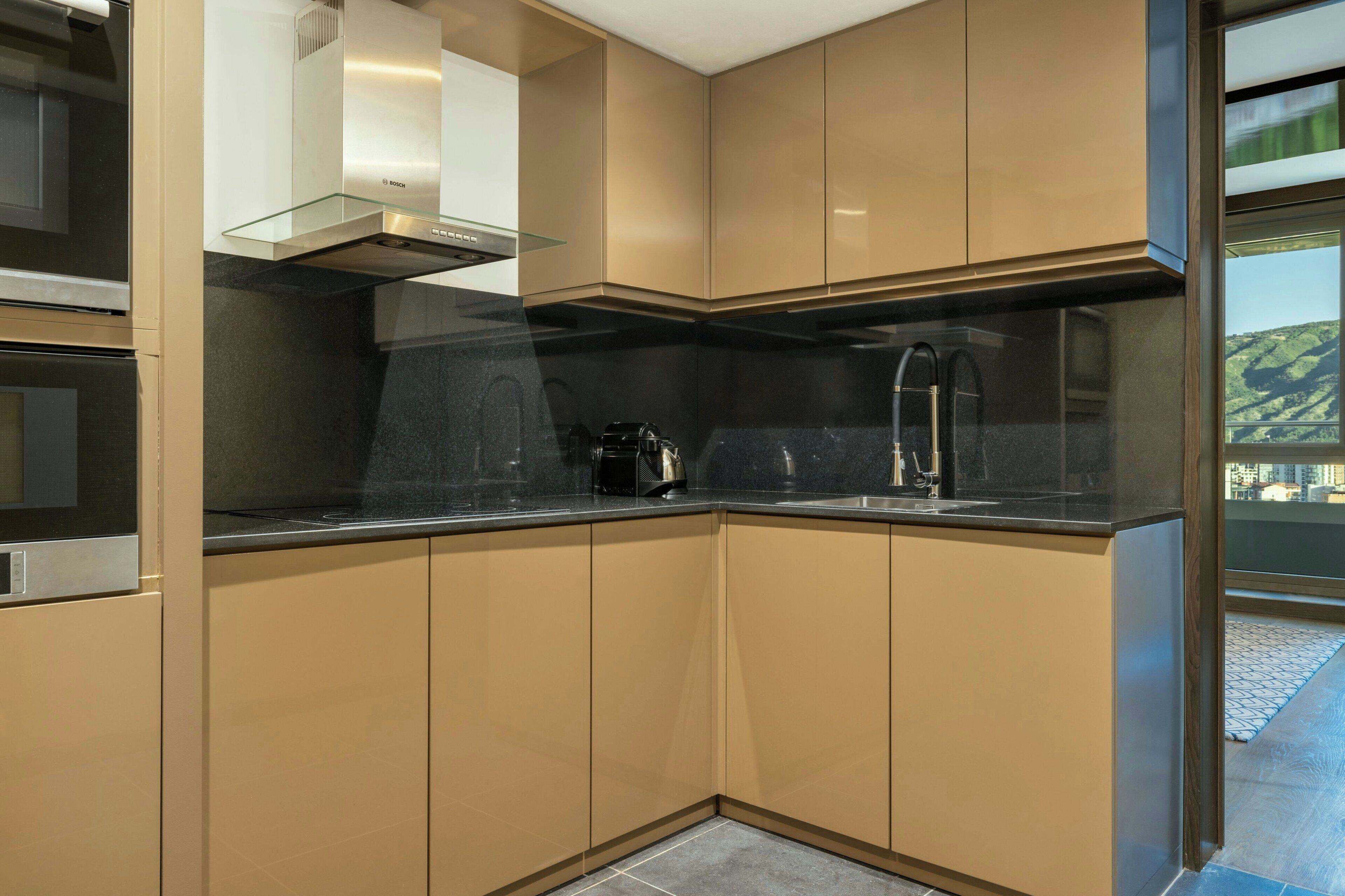 espresso maker, electric kettle, eco-friendly cleaning products