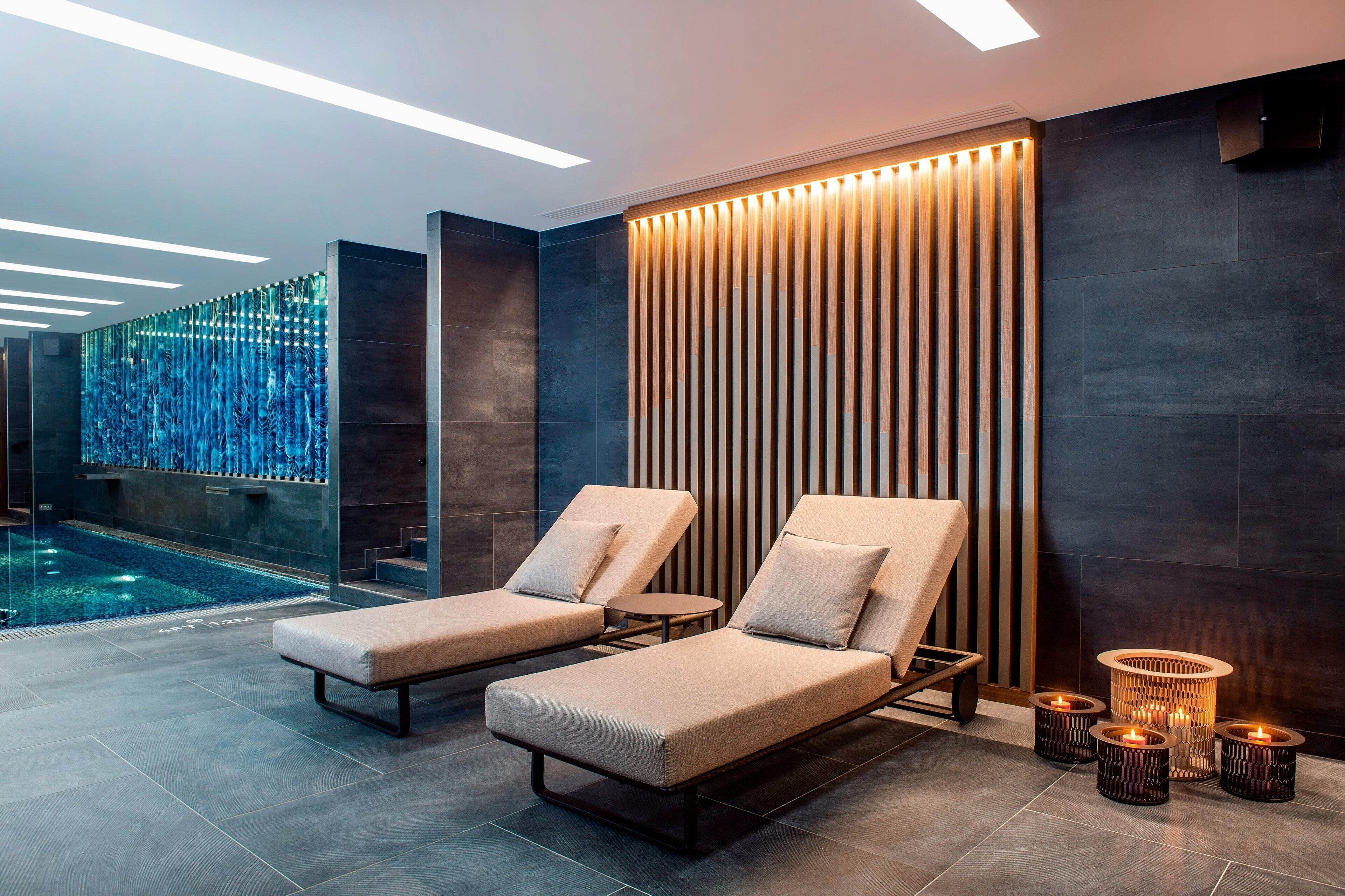 indoor pool, seasonal outdoor pool, pool cabanas (surcharge)