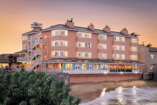 Enjoy ocean views from the hotel's spacious balconies, perfect for dining or socializing.