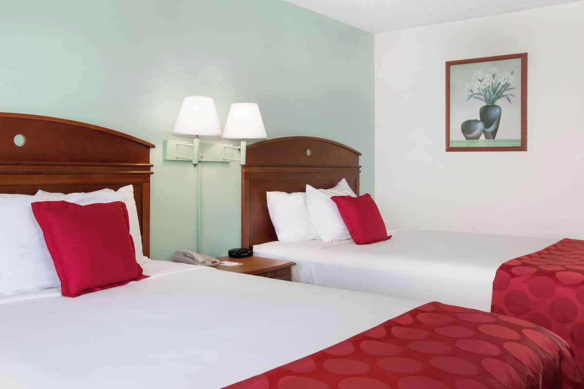 In-room safe, desk, iron/ironing board, free cribs/infant beds