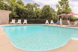 Seasonal outdoor pool