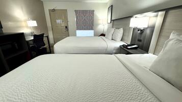 In-room safe, desk, laptop workspace, iron/ironing board