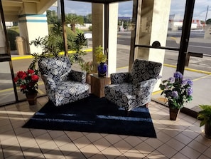 Lobby sitting area