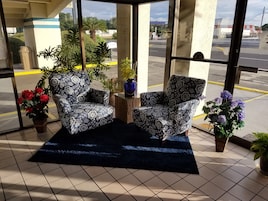 Sala de estar en el lobby