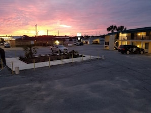 Front of property - evening/night