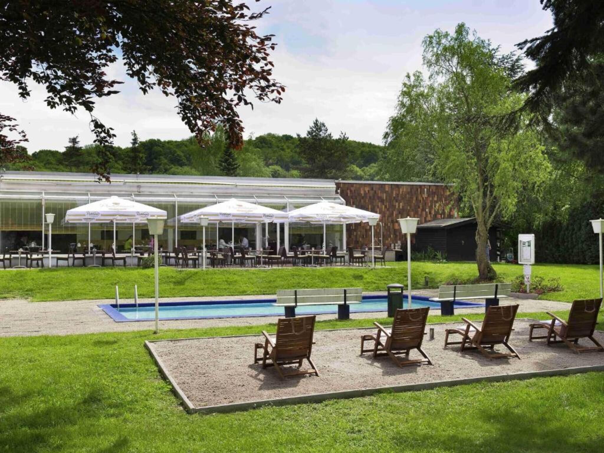 Seasonal outdoor pool