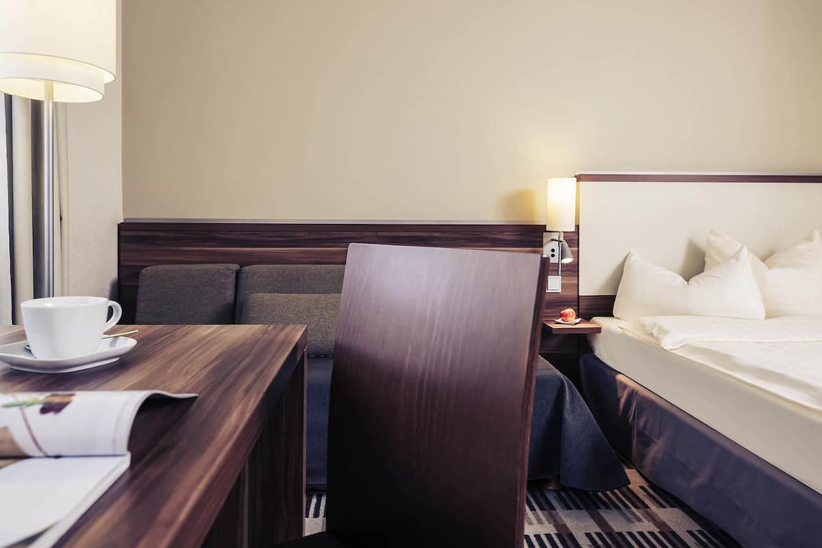 In-room safe, desk, blackout curtains, soundproofing