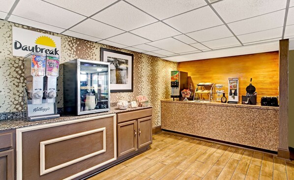 Petit déjeuner à emporter compris tous les jours