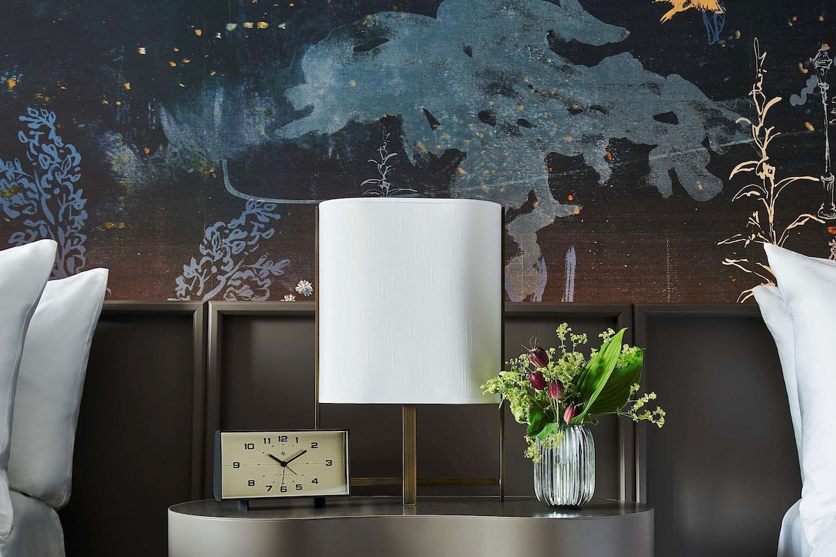 Hypo-allergenic bedding, in-room safe, desk, laptop workspace