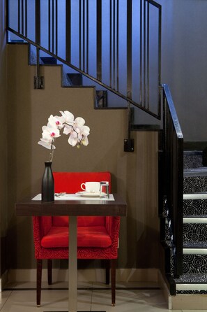 Daily buffet breakfast (EUR 14 per person)