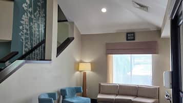 Sitteområde i lobbyen