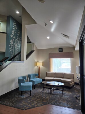 Lobby sitting area