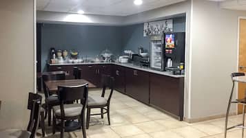 Free buffet breakfast