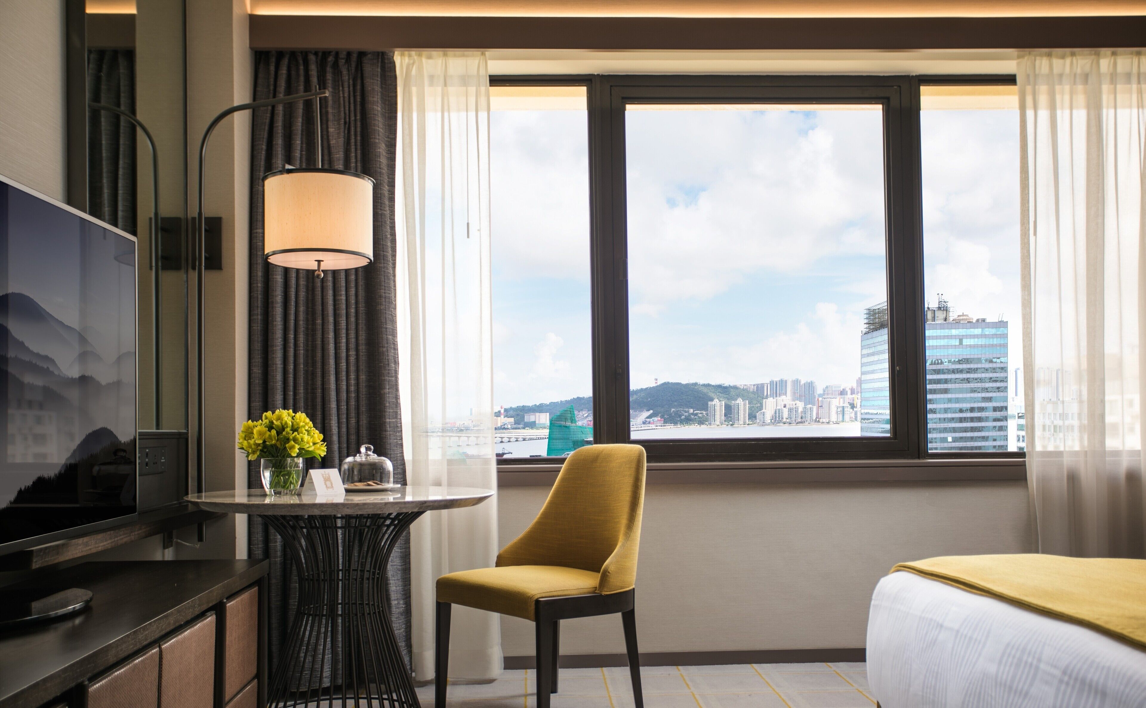 Premium bedding, minibar, in-room safe, desk