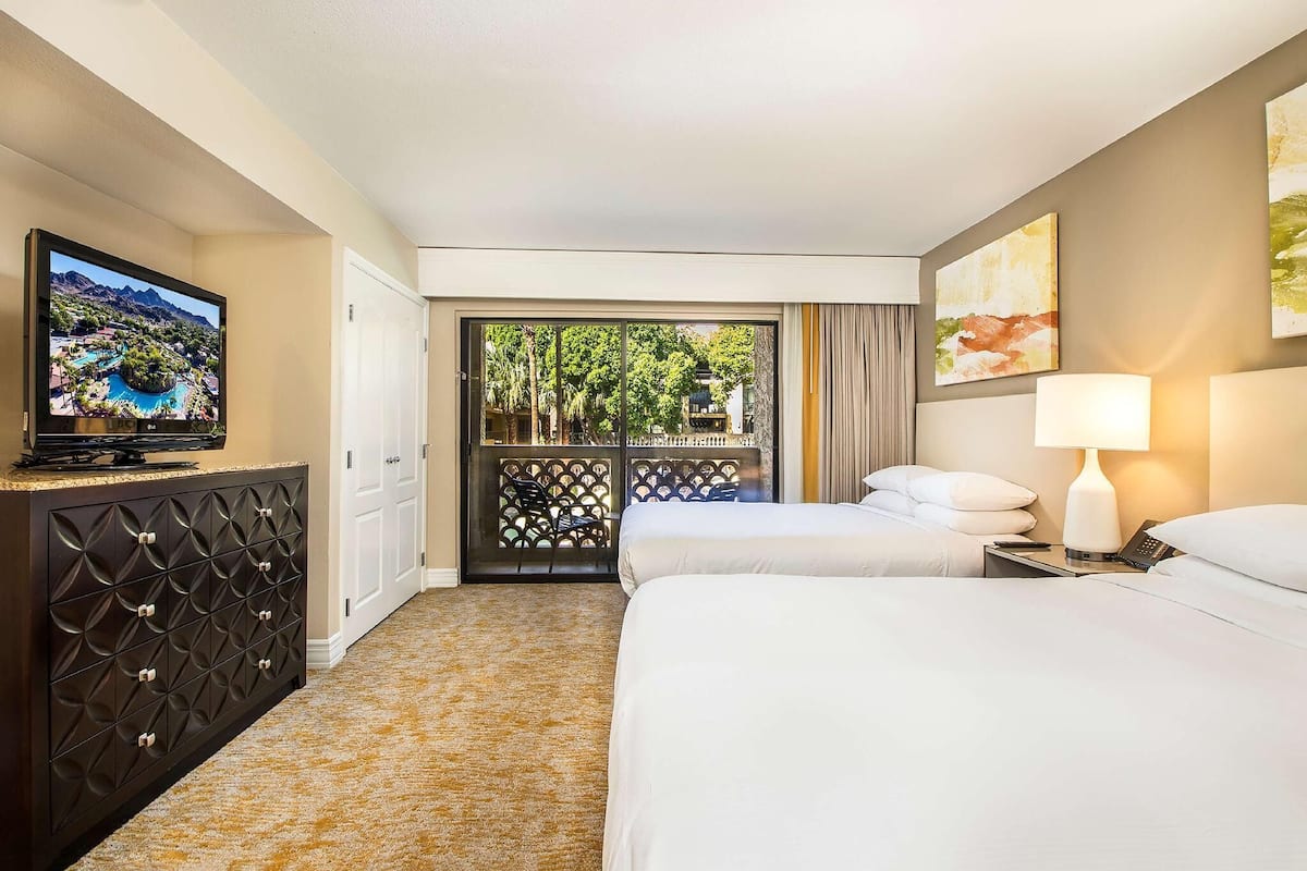 Premium bedding, down duvets, pillow-top beds, in-room safe