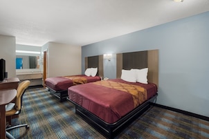 Caja de seguridad en la habitación y escritorio