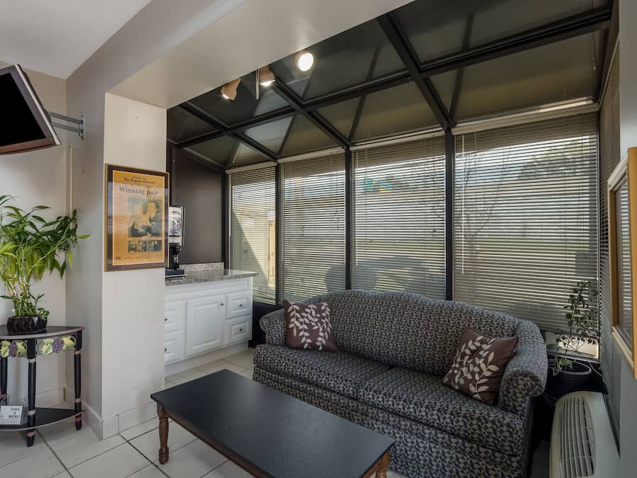 Sitzecke in der Lobby