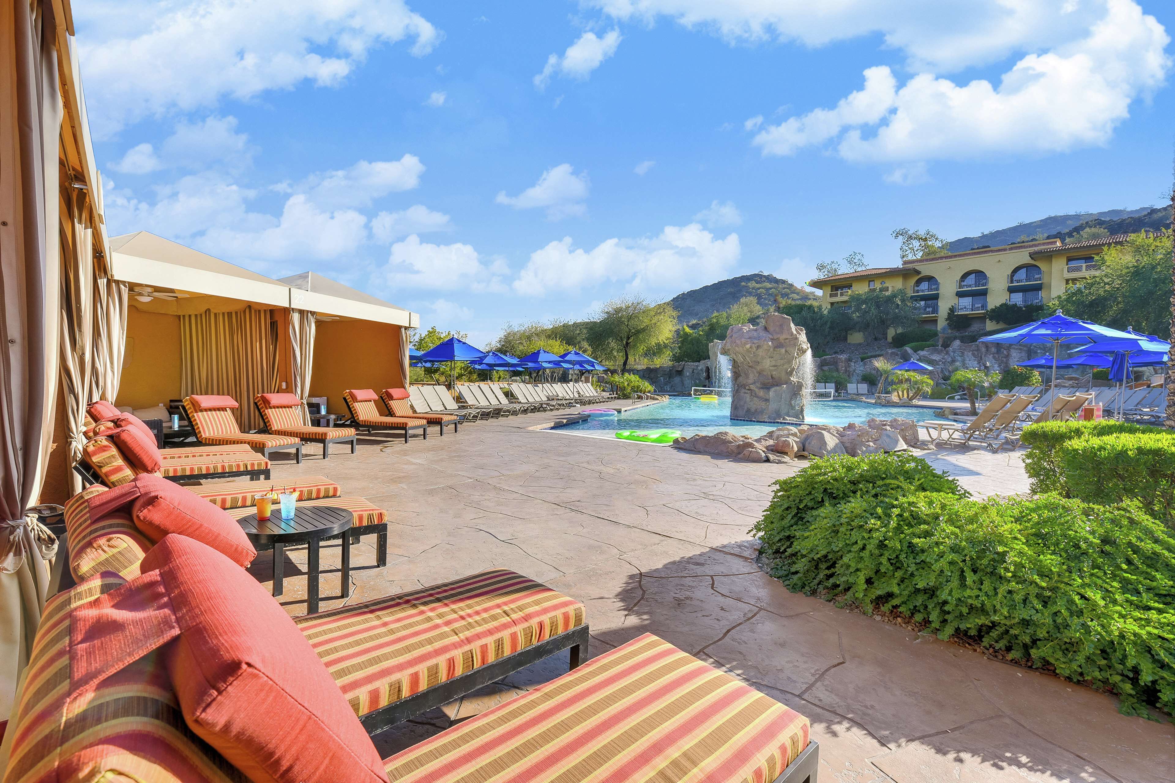 7 outdoor pools, cabanas (surcharge), pool umbrellas