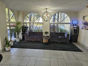 Lobby sitting area