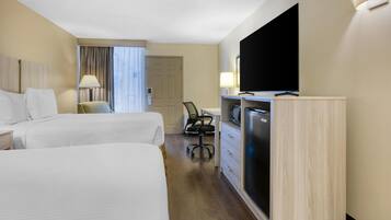 Chambre Standard, 2 lits doubles, accessible aux personnes à mobilité réduite, non-fumeur
