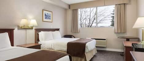 Desk, iron/ironing board, free WiFi, bed sheets