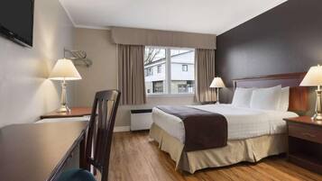Desk, iron/ironing board, free WiFi, bed sheets