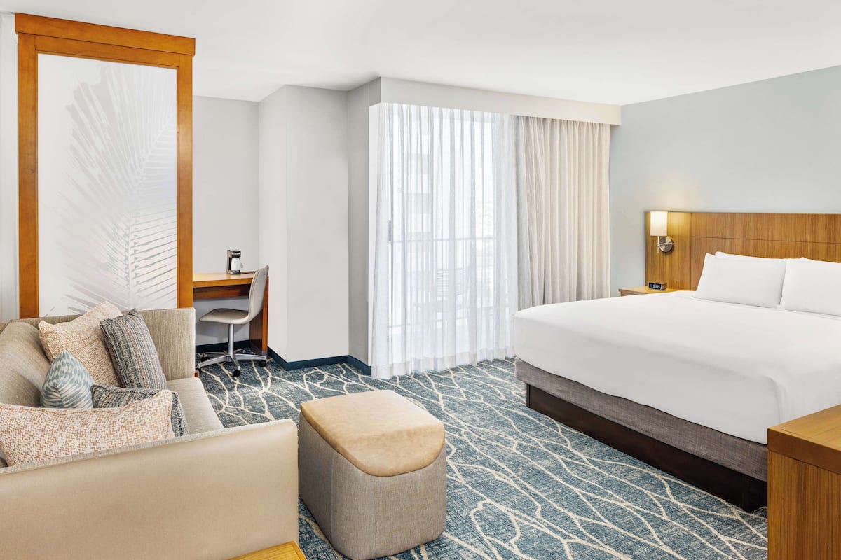In-room safe, desk, blackout curtains, iron/ironing board