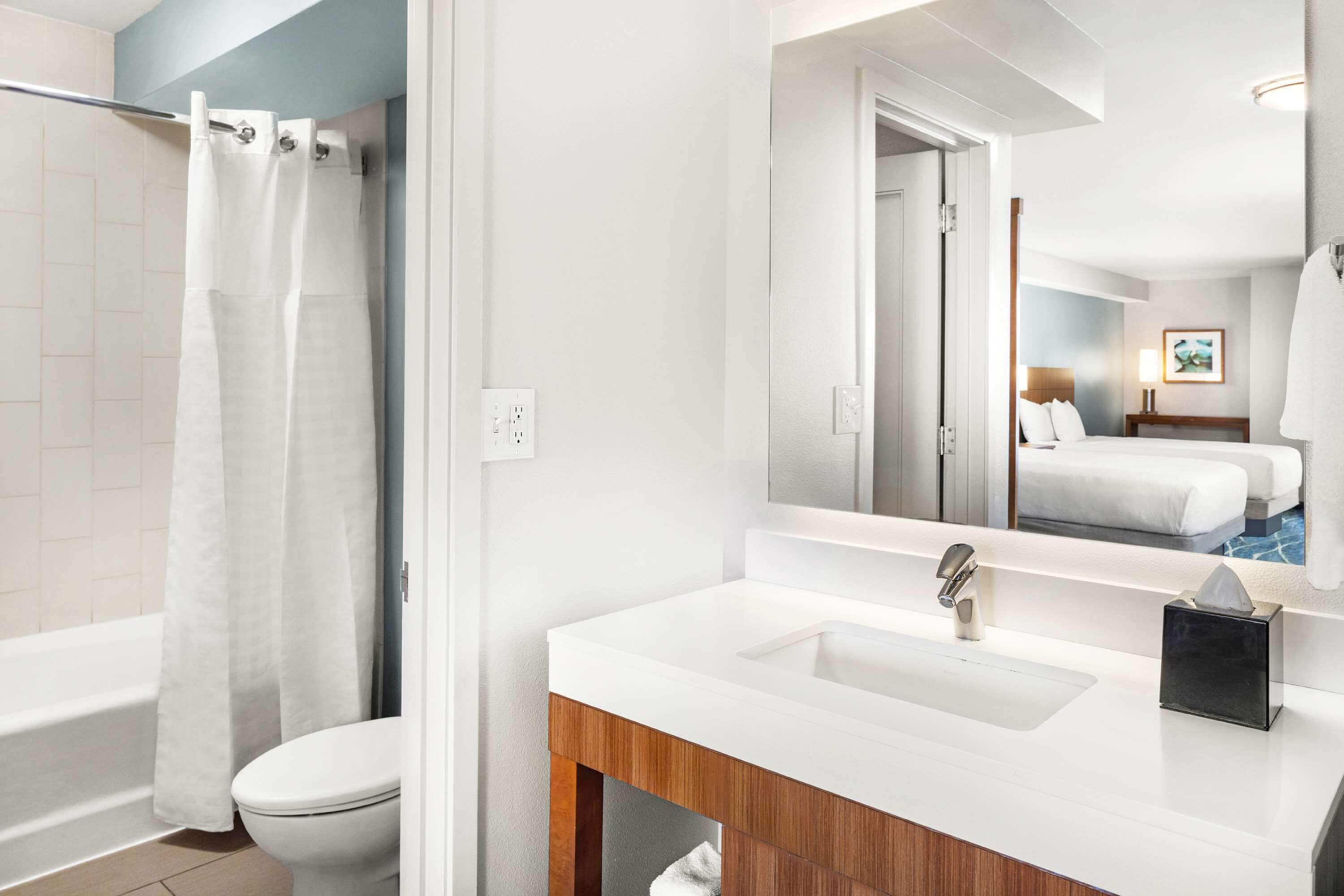 shower, designer toiletries, hair dryer, towels