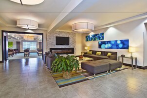 Sala de estar en el lobby