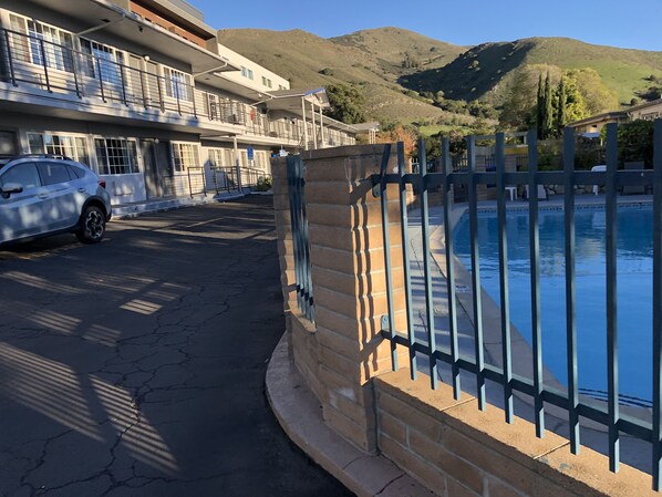Seasonal outdoor pool