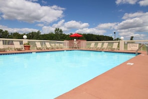 Seasonal outdoor pool