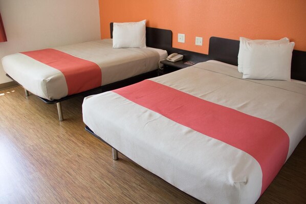 Free WiFi, bed sheets