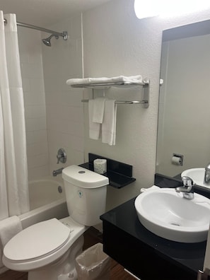 Shower, towels