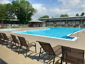 Seasonal outdoor pool
