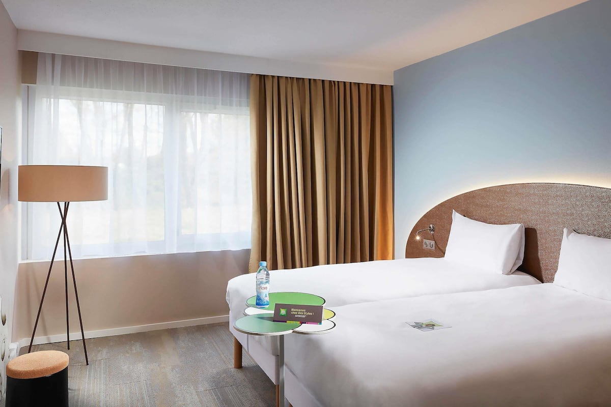 Standaard kamer, 2 eenpersoonsbedden | Luxe beddengoed, verduisterende gordijnen, geluiddichte muren